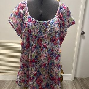 Floral tunic